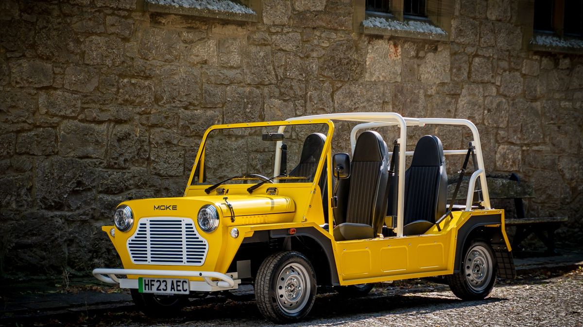 Mini Moke Jaune RHD - avec 2 figurines 1/43 Vitesse | Rakuten Mini Moke Jaune RHD - avec 2 figurines 1/43 Vitesse | Rakuten