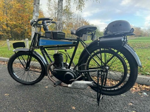Original 1922 MONET GOYON Classic Motorcycle Museum Quality