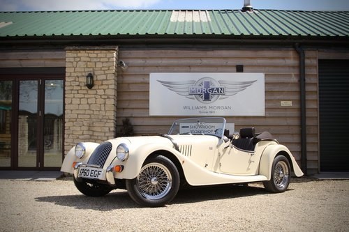Morgan Plus Four 2011, finished in Ivory paint For Sale
