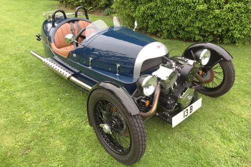 2013 Morgan 3 Wheeler – Sports Blue -  low miles For Sale