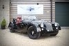2018 Morgan Plus 4, 2.0 GDI, Metallic Black over Mulberry leather For Sale