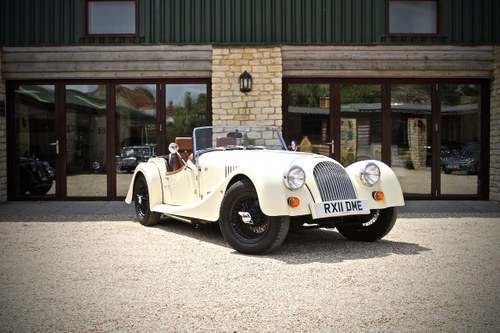 2011 Morgan 4/4 1600, Classic Ivory over Tan Leather For Sale