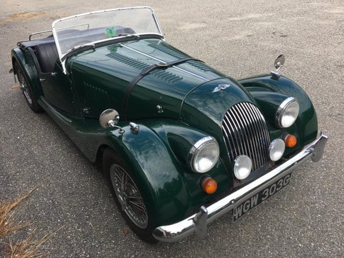 1967 Morgan plus 4 British racin green wire wheels r.h.d. For Sale