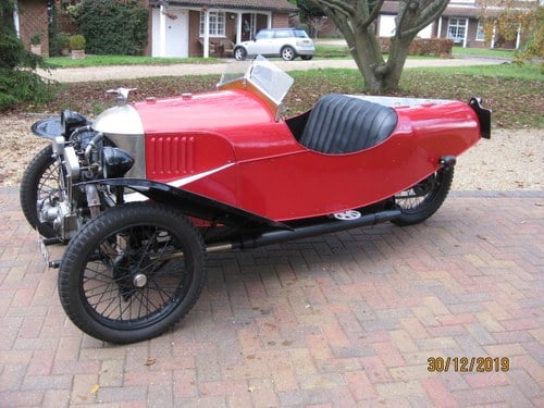 1927 Morgan 3 wheeler 2 speed Aero with "dog-eard" JAP SOLD