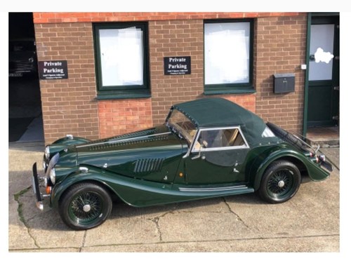 1997 Morgan Plus 4 Green with Green Wire Wheels & Hood For Sale