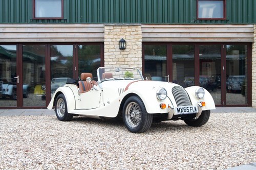 2015 Morgan Plus 4 in Ivory and Tan For Sale