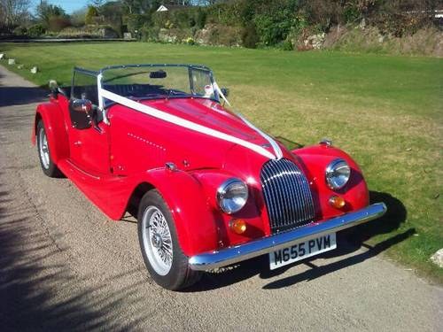 Classic Morgans For Weddings and Honeymoons in Cornwall For Hire