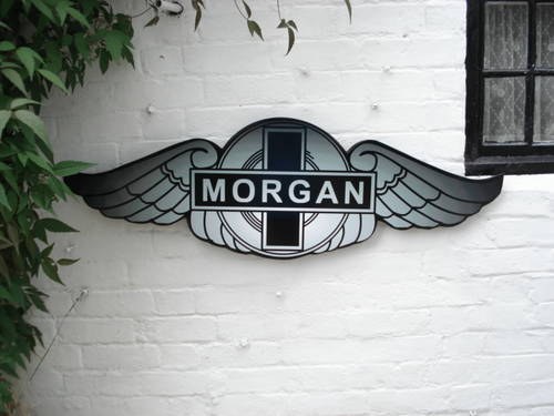 Morgan garage sign In vendita