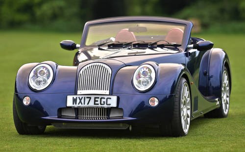 2017 Morgan Aero 8 series 5, Paddle Shift Auto, Side Pipes VERKAUFT