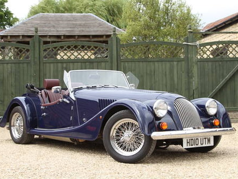 Morgan Plus 4 2010 Indigo Blue / Scarlet Interior Stunning!