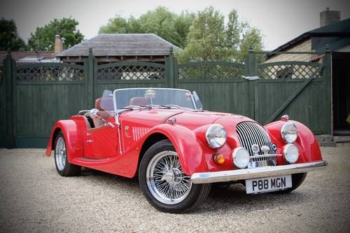 Morgan +8 1999 4.6 V8 - Sport red with tan leather interior SOLD