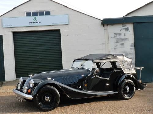1992 Morgan Plus 4, four seater, black on black SOLD SOLD