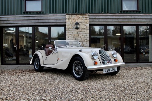 Morgan 4/4 - Ivory / Brown leather 1994 For Sale