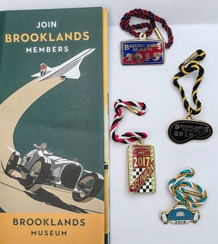 2015 Brooklands Membership Badge Collection