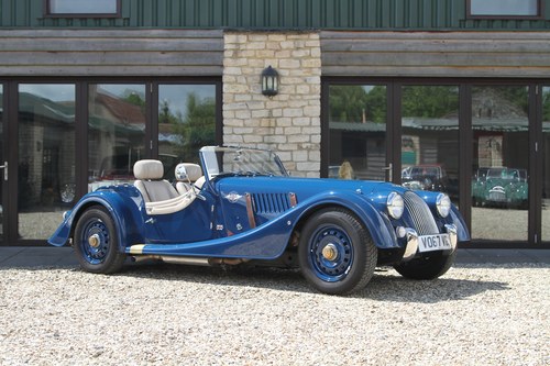 2017 Stunning Morgan 4/4 80th Anniversary In Saxe Blue For Sale