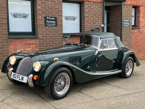 2009 Morgan Plus 4 Duratec, 26k FSH Connaught Green Kaufen Bei