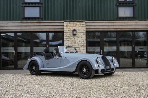 2022 Morgan Plus Four MY22 - Dove Grey/Black leather For Sale