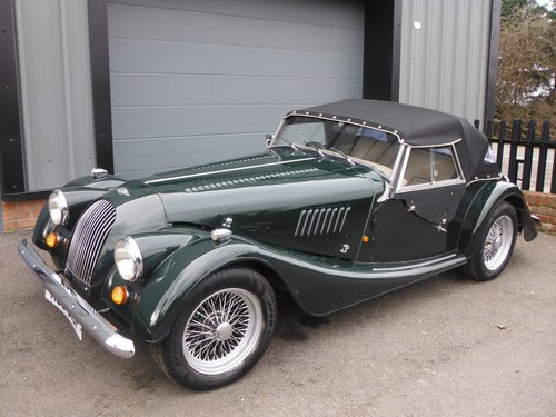 1992 Morgan Plus 4 2 seater. Galvanised chassis. History. For Sale