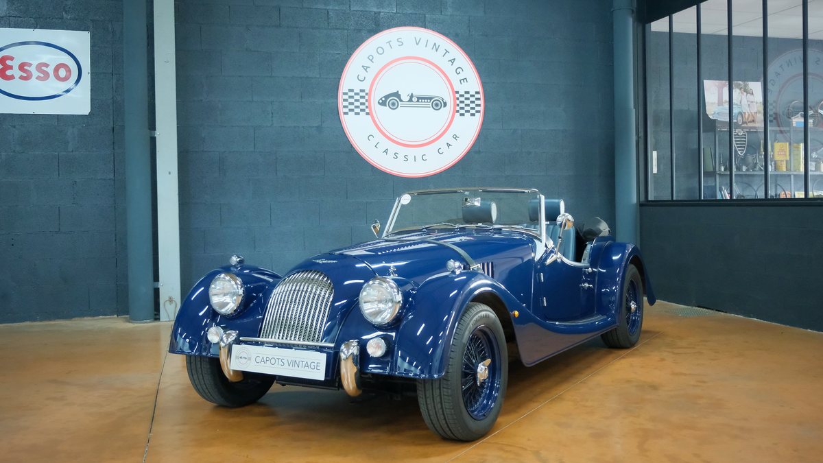 Morgan Blue Color 2018 Morgan Plus-4 Dark blue Manual, 5 speed Left Hand Drive in Lyon ...