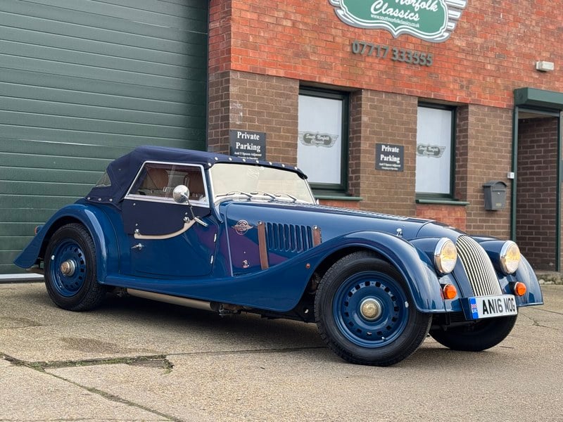 2018 Morgan 4/4 80th Anniversary, 4651 miles from new