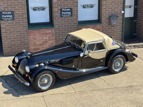 1998 Morgan 4/4 Black with Magnolia Leather, 47k FSH VERKAUFT