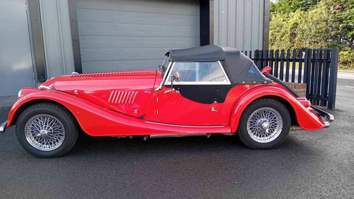 Morgan Rood 2000 Morgan 4/4 Rood Handgeschakeld, 5 versnellingen Rechts in Verenigd ...