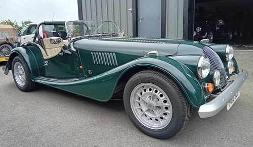 1988 Morgan Plus-8 with hard top. 32,000 miles. 3 owners SÅLD
