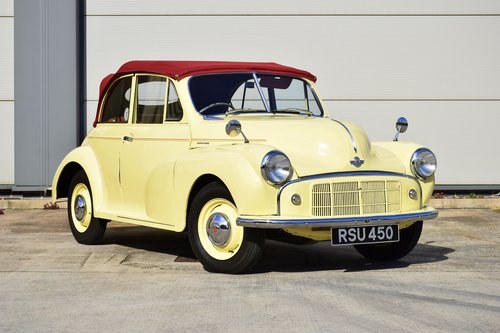 Collector Quality 1952 Morris Minor Convertible For Sale