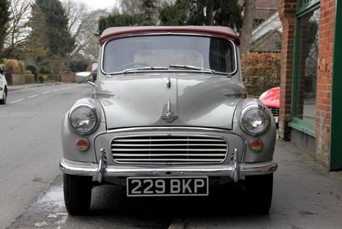 1957 Minor - Barons Tuesday 5th June 2018 For Sale by Auction