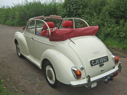 1966 Old English White Replica Convertible, Beautifully Restored SOLD