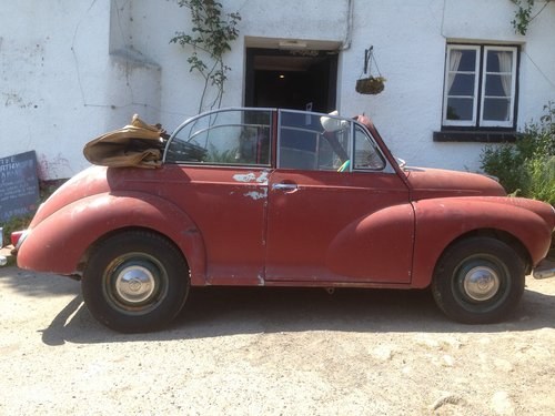 1961 left hand drive minor convertible SOLD