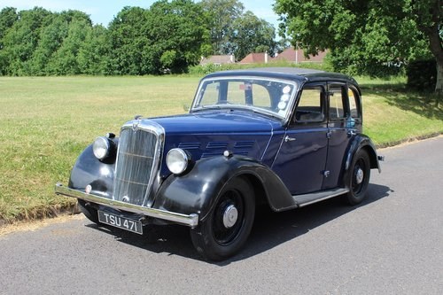 Morris 14 1937 - To be auctioned 27-07-18 For Sale by Auction