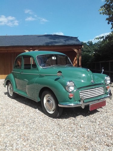 1965 Morris Minor 1000 (Credit/Debit Cards Accepted) VERKAUFT