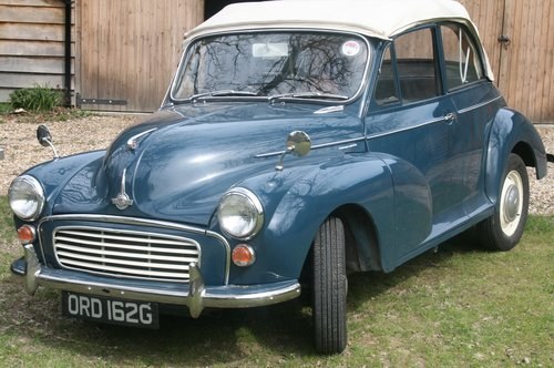1968 Morris Minor Convertible  In vendita
