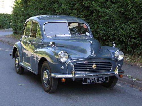 1955 Morris Minor Splitscreen - 1 owner and 3k miles in 40 years VENDUTO