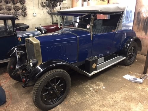 1927 Morris Flatnose Simplified Cowley 2seat & dickey convertible For Sale