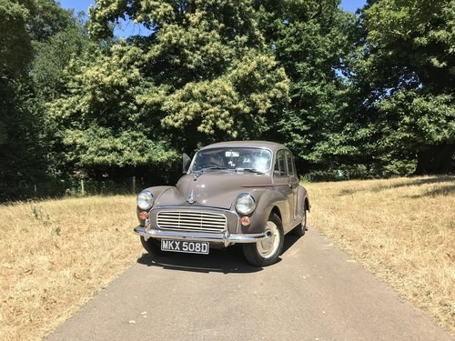 1966 Morris Minor 1000 Saloon - Great condition SOLD