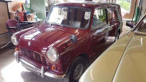 **AUGUST AUCTION ENTRY** 1969 Morris Mini Van For Sale by Auction