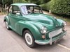 **AUGUST AUCTION ENTRY** 1966 Morris Minor 1000 2Dr For Sale by Auction