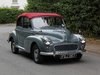 1957 Morris Minor Factory Convertible, Show Standard VENDU