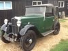 Morris convertible  1933 In vendita
