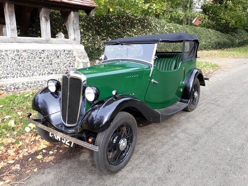 1934 Morris Eight 4 Seater Tourer  SOLD