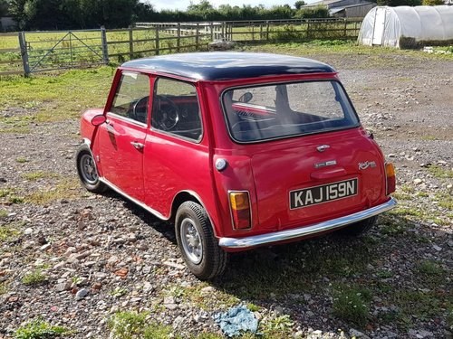 1975 Morris Mini Cooper 1300 MKII: 13 Oct 2018 For Sale by Auction