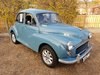 **REMAINS AVAILABLE** 1959 Morris Minor 1000 For Sale by Auction