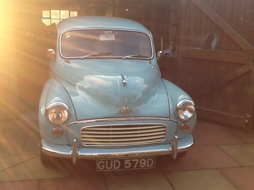 For Sale 1966 Morris Minor, good tidy vehicle. For Sale