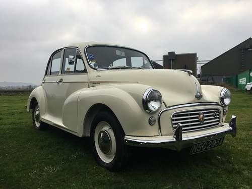 1963 Morris Minor at Morris Leslie Auction 24th November For Sale by Auction