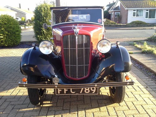 1937 Morris 8 Series 2  Two Seater. For Sale