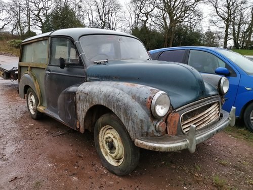 1961 Morris Minor Traveller for Total Restoration In vendita