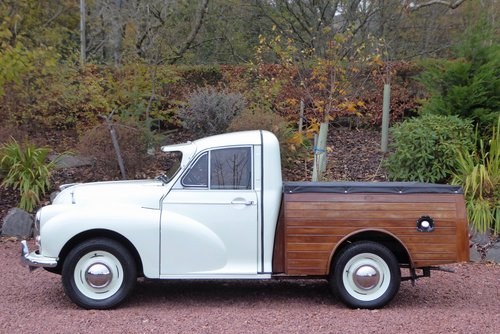 1970  Morris 1000 8 cwt unique Pick-Up Truck with bespoke cedar  SOLD