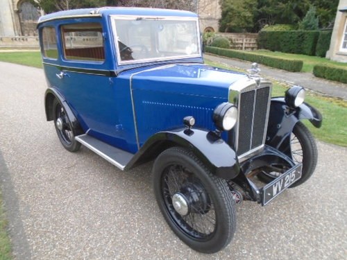1931 Morris Minor, PREVIOUSLY RESTORED, STUNNING CAR.  In vendita